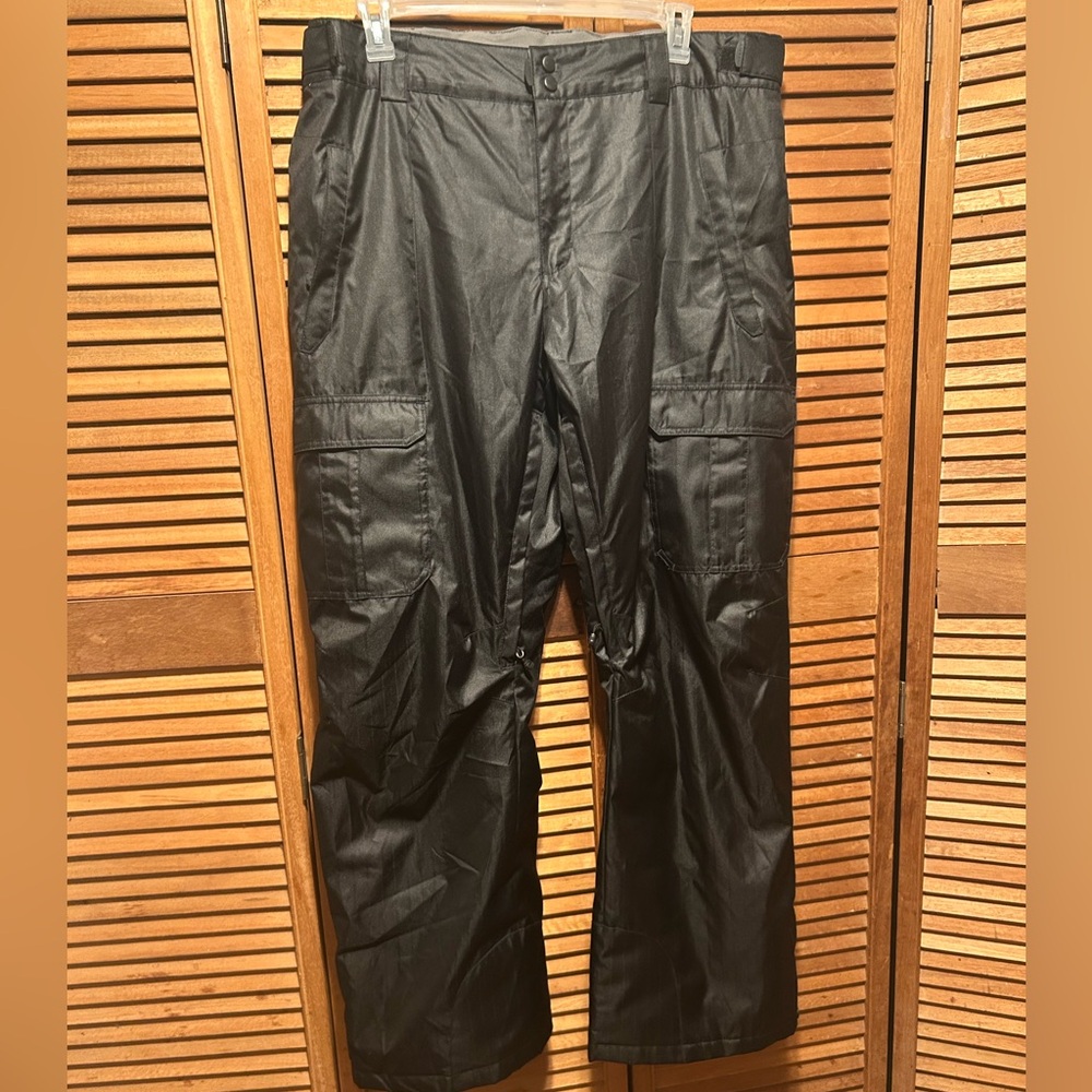 Gravity Bernice Black Insulated Cargo Ski/Snowboard Pants